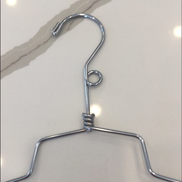 EUC Chic Boutique Style 16 Inch Chrome Metal Pant/Skirt Clip Hangers, Set-15 - Picture 2 of 3